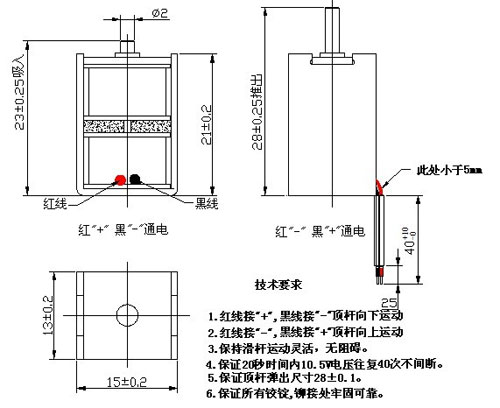 自保持電磁鐵原理